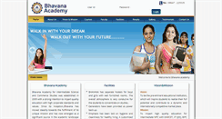 Desktop Screenshot of bhavanaacademy.com